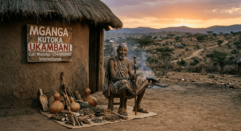 MGANGA KUTOKA UKAMBANI 4 Galazinga The Trusted Best Witch Doctor, Mganga wa Mapenzi, Mganga wa Dawa za Kienyeji, Kenya, Uganda, Tanzania, South Africa, Saudia Arabia, UAE, Qatar, Uk, USA