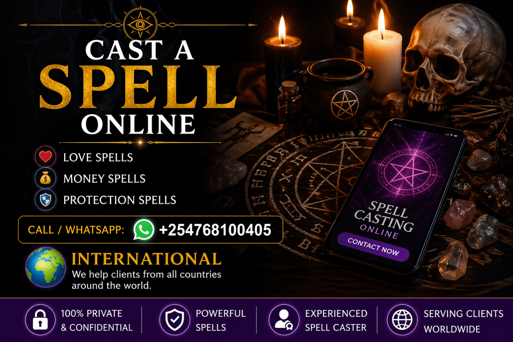 Cast a spell online with the guidance of a trusted traditional healer and transform your life today.
