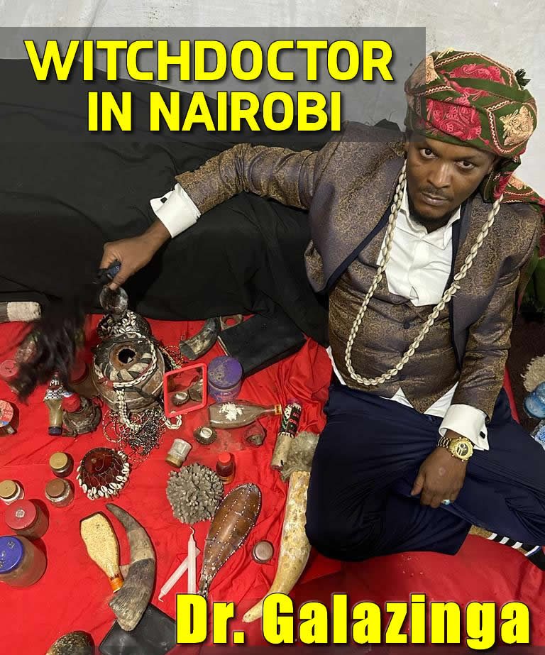 Witch Doctor in Nairobi
