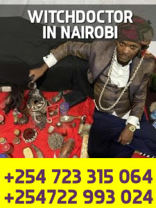 Witchdoctor in Nairobi