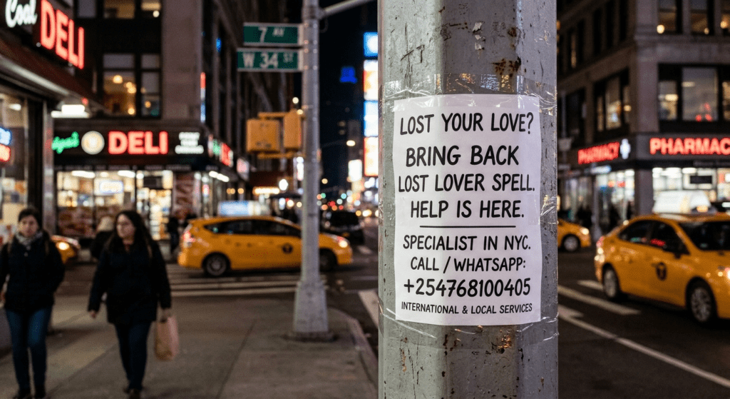 Bring Back Lost Lover Spell in New York