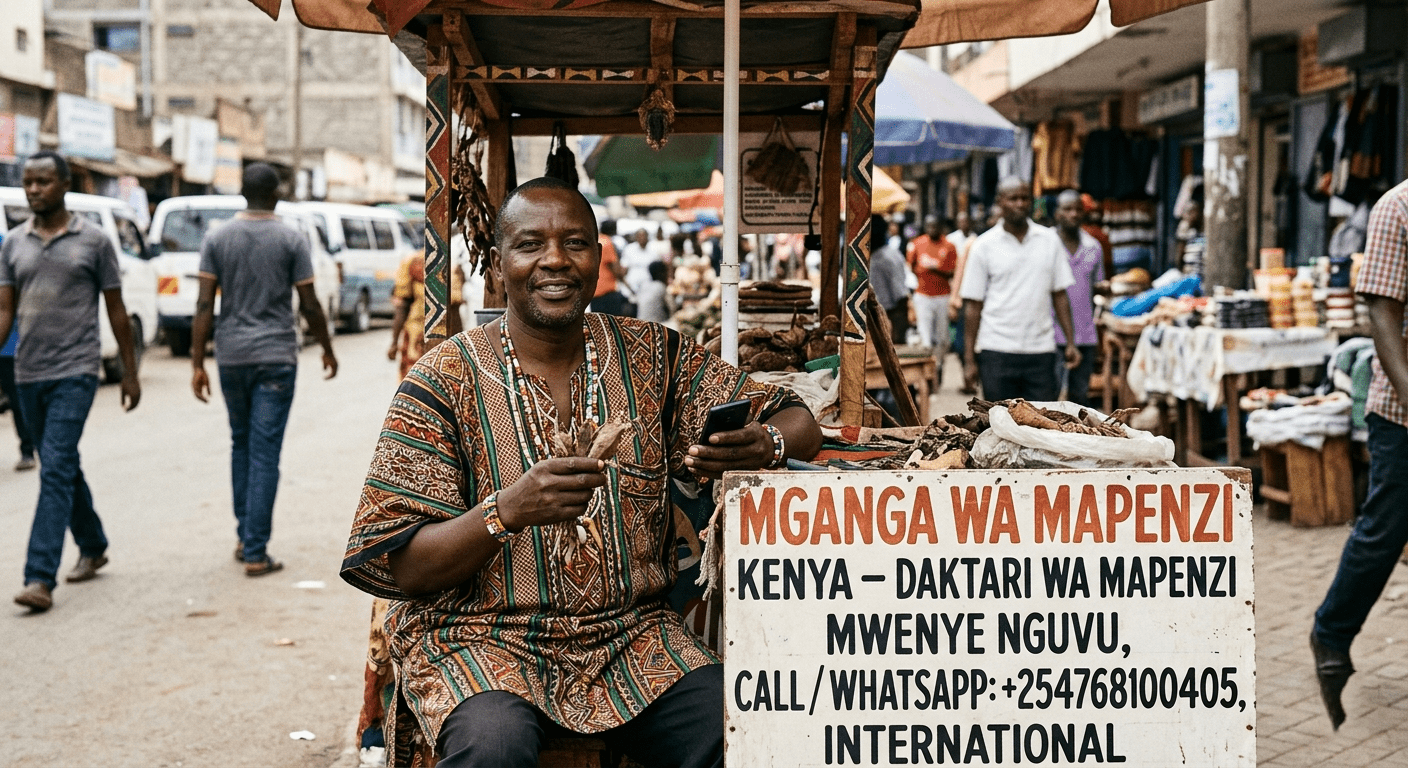 Mganga wa Mapenzi Kenya – Daktari wa Mapenzi Mwenye Nguvu