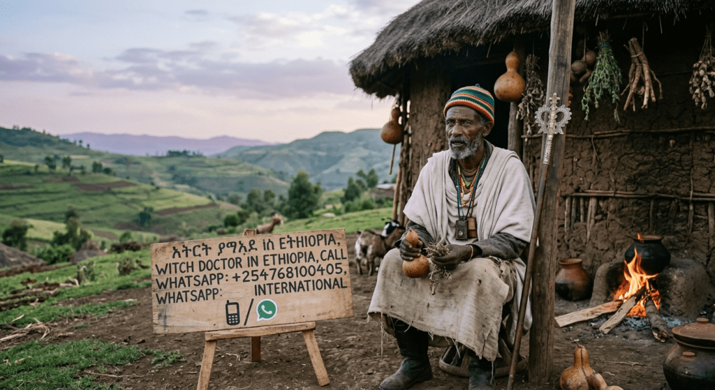 Witch Doctor In Ethiopia | Traditional Healing Expert
