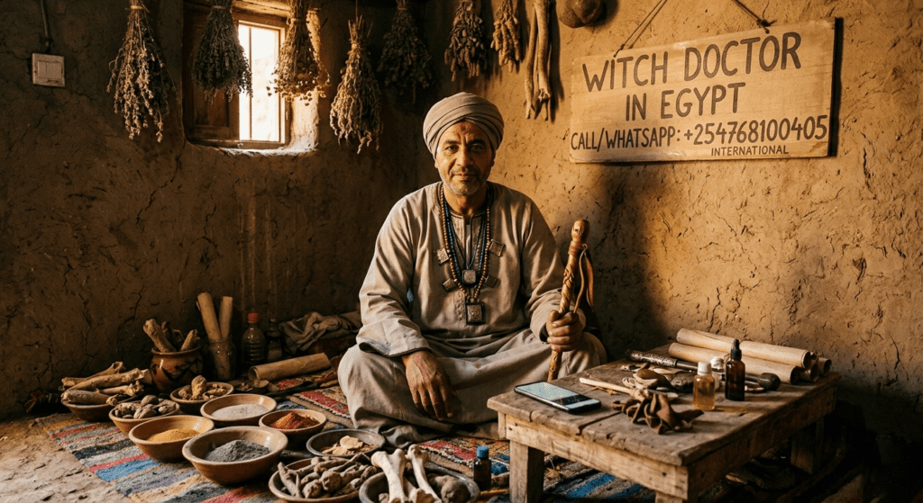 Powerful witch Doctor In Egypt +254 768100405 1 Witch Doctor In Egypt – Trusted Spiritual Healer