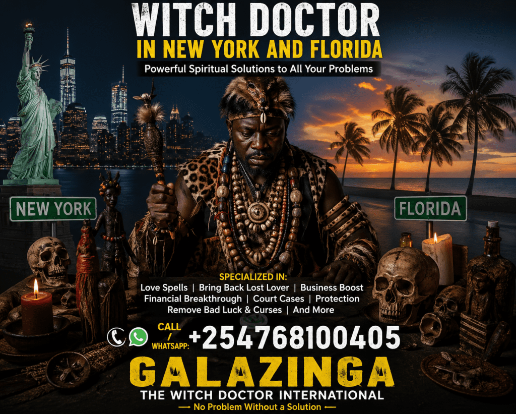 Witch doctor in New York and Florida