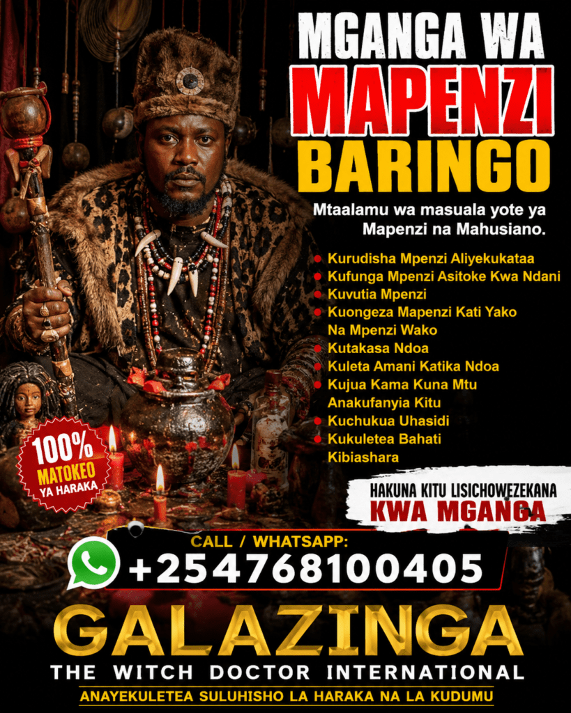 Mganga Wa Mapenzi Baringo