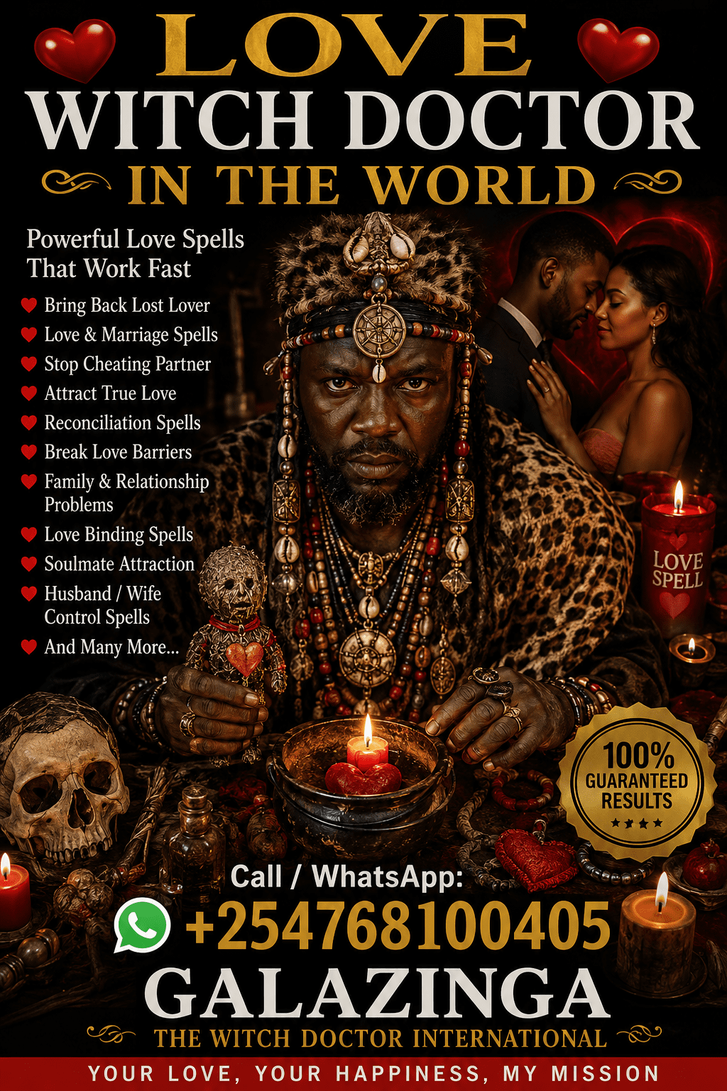 Love Witch Doctor in the World