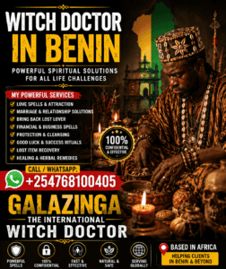 Witch doctor in Benin Witch doctor in Benin