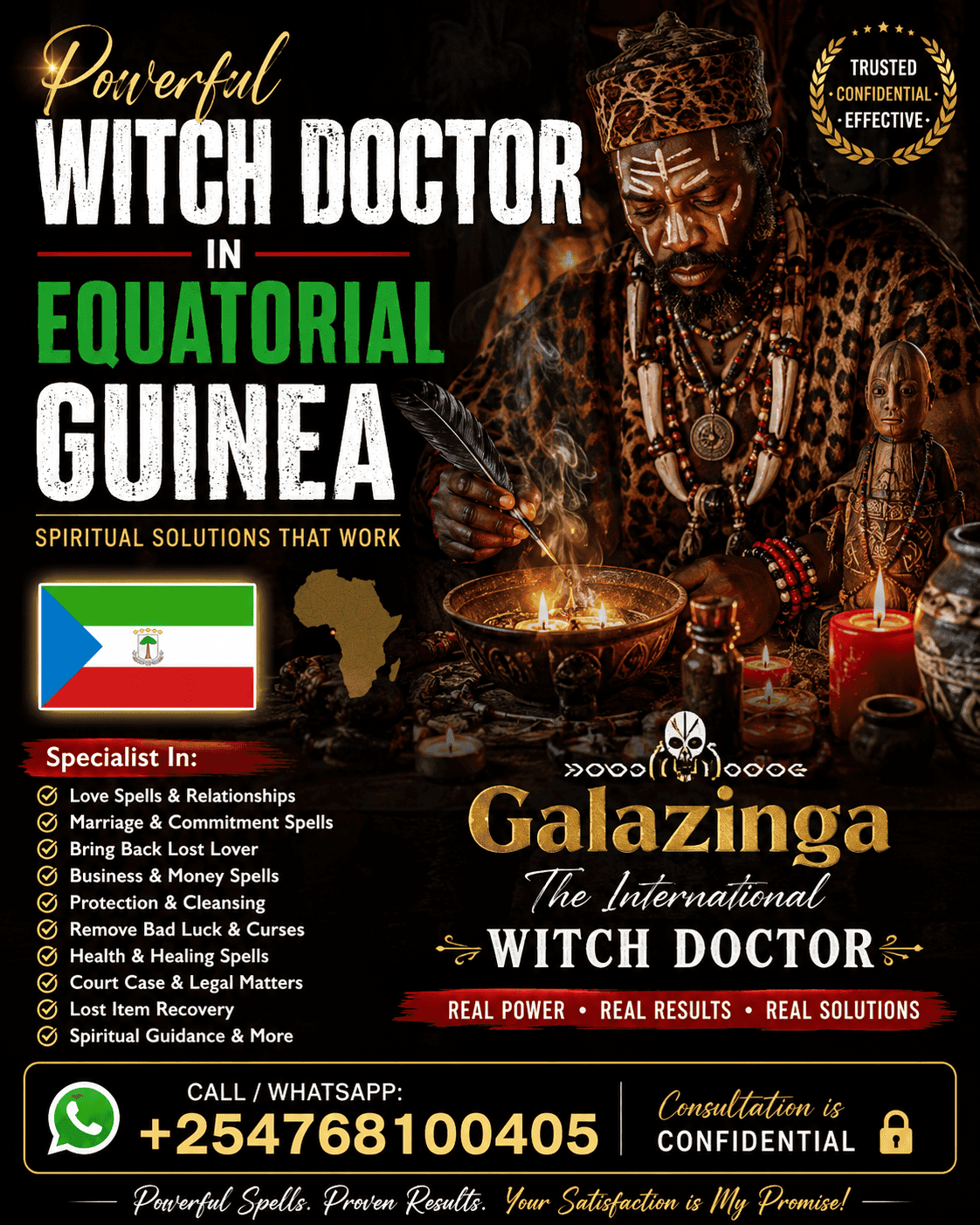 Witch Doctor in Equatorial Guinea