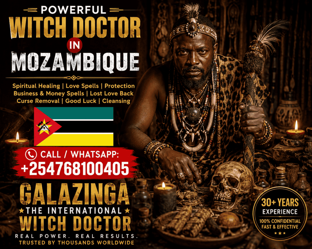 Witch Doctor in Mozambique