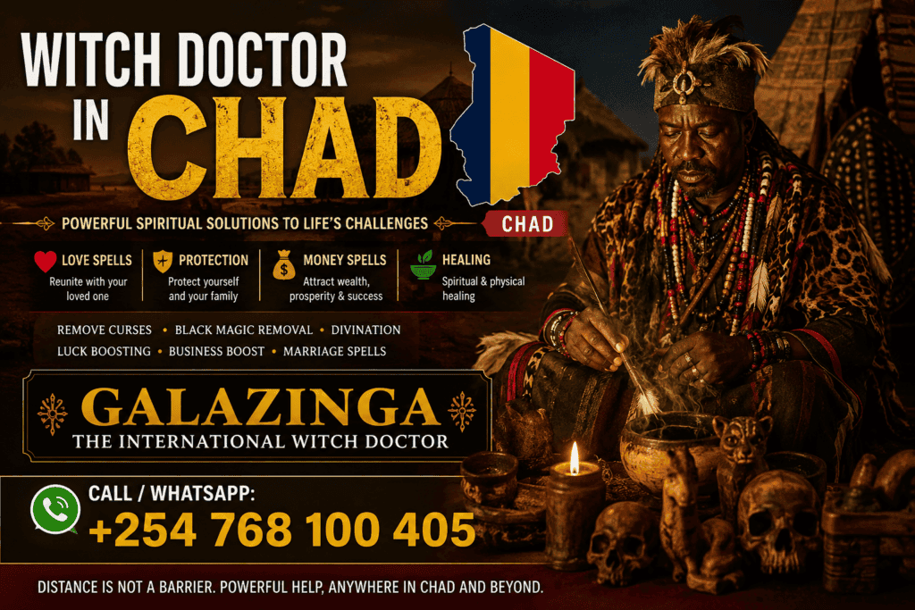 Witch Doctor in Chad – Dr. Galazinga