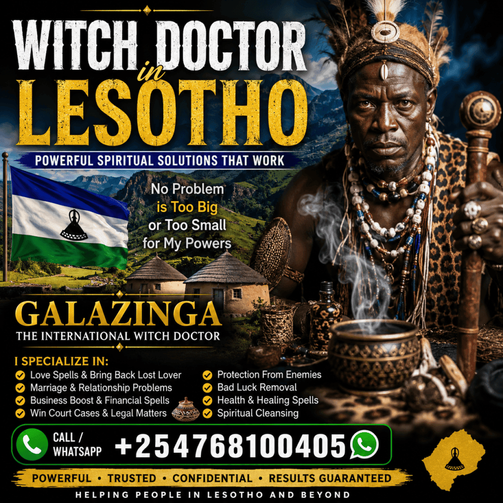 Witch Doctor in Lesotho