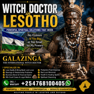 Witch Doctor in Lesotho
