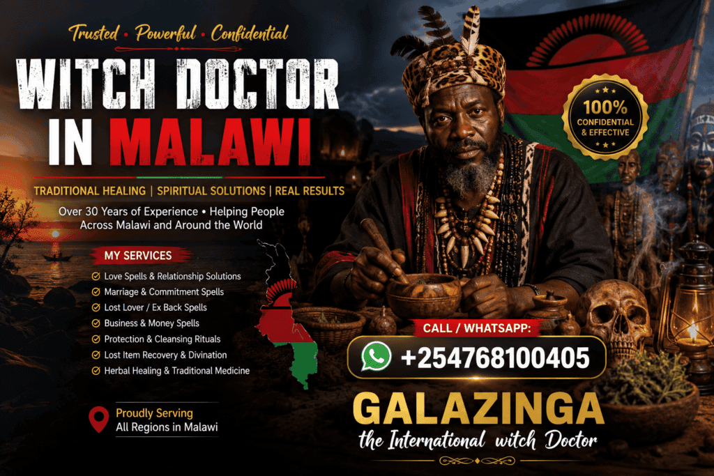 Witch Doctor in Malawi